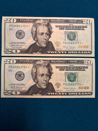 Crisp uncirculated 2017a 20 - uncirculated, $20