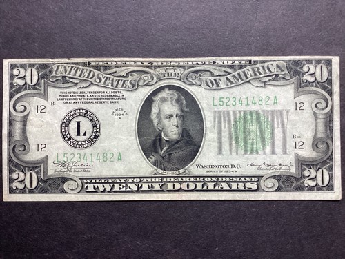 1934a series san francisco - 1934a,